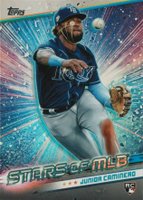 2024 Topps Stars of MLB #SMLB50 Junior Caminero Series 2 Baseball Card