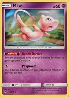 2019 Pokemon Sun & Moon Unbroken Bonds #76 Mew-Holo TCG Card