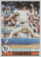 1979 Topps #500 Ron Guidry Baseball Card