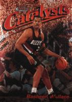 1997 Finest #58 Rasheed Wallace w/Coating Basketball Card