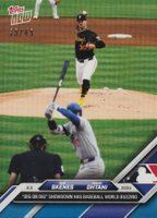 2024 Topps Now #264 Paul Skenes/Shohei Ohtani Blue Baseball Card