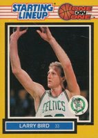 1989 Kenner Starting Lineup One on One # Larry Bird Basketball Card