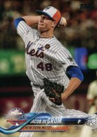 2018 Topps Update #US177 Jacob DeGrom Baseball Card