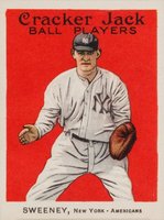 1915 Cracker Jack #112 Jeff Sweeney Baseball Card