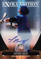 2011 Donruss Elite Extra Edition Prospects #P-15 Javier Baez Signature Baseball Card