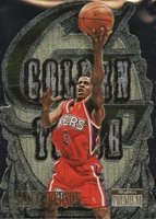 1996 Skybox Premium Golden Touch #4 Allen Iverson Basketball Card