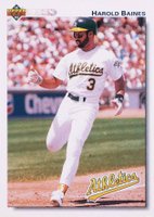 1992 Upper Deck #158 Harold Baines Gold Hologram Baseball Card