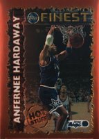 1995 Finest Hot Stuff #HS4 Anfernee Hardaway Basketball Card