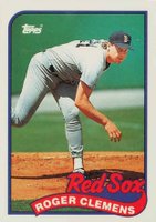 1989 Topps Tiffany #450 Roger Clemens Baseball Card