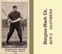 1916 Burgess-Nash Co. #109 Sherwood Magee Baseball Card