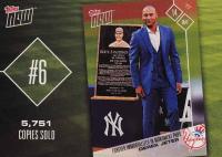2018 Topps Now Top 10 #TN-6 Derek Jeter Baseball Card