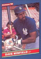 1986 Donruss #248 Dave Winfield Baseball Card