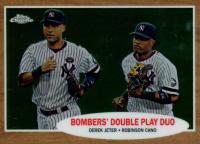 2011 Topps Heritage Chrome #C102 Derek Jeter/Robinson Cano Baseball Card