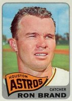 1965 Topps #212 Ron Brand Baseball Card