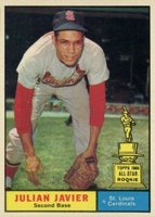 1961 Topps #148 Julian Javier Baseball Card