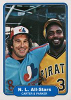 1982 Fleer #638 N.L. All-Stars Baseball Card