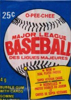 1983 O-Pee-Chee #WP Wax Pack Baseball Card
