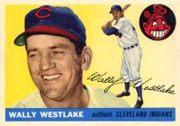 1955 Topps #102 Wally Westlake Baseball Card