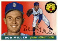 1955 Topps #9 Bob Miller Baseball Card