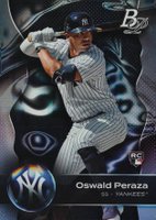 2023 Bowman Platinum #57 Oswald Peraza Baseball Card
