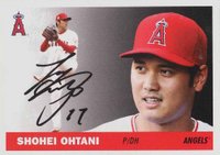 2022 Topps Throwback Thursday #47 Shohei Ohtani Baseball Card