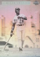 1992 Dennys Grand Slam Holograms #20 Barry Bonds Baseball Card