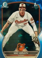 2023 Bowman Draft Sapphire Edition #BDC90 Mac Horvath Baseball Card