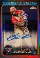 2024 Topps Chrome Update 2024 All-Star Game Autographs #VG Vladimir Guerrero Jr. Baseball Card