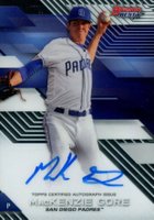 2017 Bowman's Best Best of 2017 Autograph #B17MG MacKenzie Gore Baseball Card