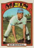 1972 Topps #305 Ken Boswell Baseball Card