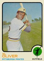 1973 Topps #225 Al Oliver Baseball Card
