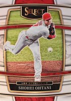 2022 Panini Select #85 Shohei Ohtani Holo Baseball Card