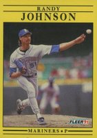 1991 Fleer #455 Randy Johnson Baseball Card