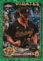 2024 Topps Chrome Update #USC143 Jared Jones SP-Green Speckle Baseball Card