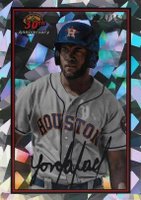2019 Bowman 30th Anniversary Chrome #YA Yordan Alvarez Atomic Refractor Baseball Card