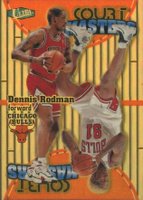 1997 Ultra Court Masters #10CM Dennis Rodman Basketball Card