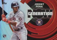 2022 Topps Generation Now #GN69 Jeremy Pena Update Baseball Card