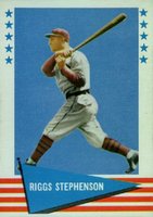 1961 Fleer #140 Riggs Stephenson Baseball Card