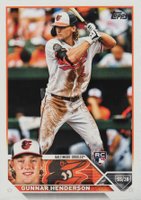 2023 Topps #206 Gunnar Henderson Baseball Card