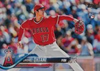2018 Topps Complete Set #700 Shohei Ohtani Retail Baseball Card