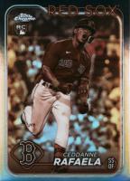 2024 Topps Chrome #118 Ceddanne Rafaela Sepia Refractor Baseball Card