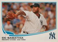 2013 Topps #359 CC Sabathia Baseball Card