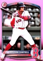 2025 Bowman Paper Prospects #BP42 Kristian Campbell Pink Baseball Card