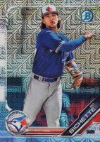 2019 Bowman Mega Box Chrome #111 Bo Bichette Baseball Card
