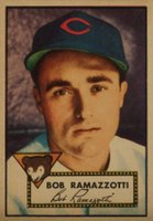 1952 Topps #184g Bob Ramazotti Gray back Baseball Card