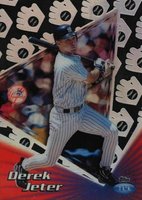 1999 Topps Tek #24A Derek Jeter Pattern 17 Baseball Card