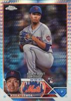 2023 Topps Chrome Update #USC124 Kodai Senga Prism Refractor Baseball Card