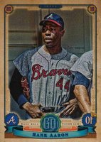 2019 Topps Gypsy Queen #311 Hank Aaron Baseball Card