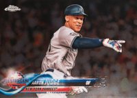 2018 Topps Chrome Update #HMT70 Aaron Judge Baseball Card