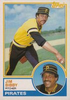 1983 Topps #355 Jim Bibby Baseball Card